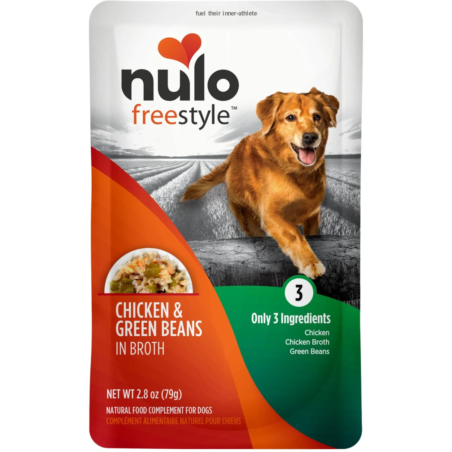 Nulo FreeStyle Chicken & Green Beans In Broth Dog Food Topper 1 Nulo FreeStyle Chicken & Green Beans In Broth Dog Food Topper