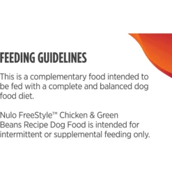 Nulo FreeStyle Chicken & Green Beans In Broth Dog Food Topper 14 Nulo FreeStyle Chicken & Green Beans In Broth Dog Food Topper -Pawsphoria Sales Store 209729 PT6. AC SS1800 V1666733305