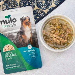 Nulo FreeStyle Chicken, Duck, & Kale In Broth Dog Food Topper 15 Nulo FreeStyle Chicken, Duck, & Kale In Broth Dog Food Topper -Pawsphoria Sales Store 209731 PT7. AC SS1800 V1666733314