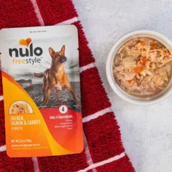 Nulo FreeStyle Chicken, Salmon, & Carrot In Broth Dog Food Topper 15 Nulo FreeStyle Chicken, Salmon, & Carrot In Broth Dog Food Topper -Pawsphoria Sales Store 209737 PT7. AC SS1800 V1666733435