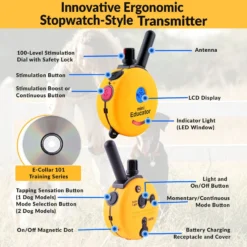 Educator By E-Collar Technologies Mini 1/2 Mile E-Collar Waterproof Dog Training Collar -Pawsphoria Sales Store 210062 PT3. AC SS1800 V1595886969