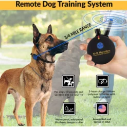 Educator By E-Collar Technologies Educator K9 Handler 3/4 Mile Waterproof Dog Training Collar -Pawsphoria Sales Store 210067 PT2. AC SS1800 V1595883063