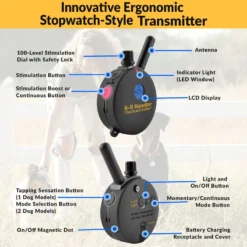 Educator By E-Collar Technologies Educator K9 Handler 3/4 Mile Waterproof Dog Training Collar -Pawsphoria Sales Store 210067 PT3. AC SS1800 V1595886965