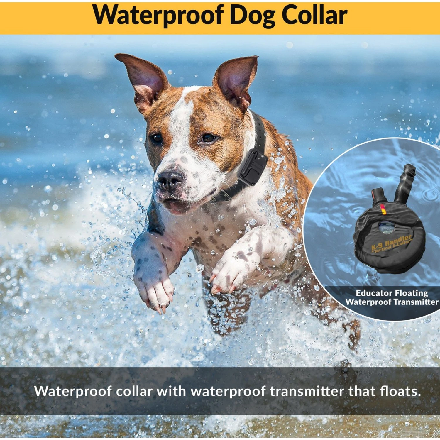 Educator By E-Collar Technologies Educator K9 Handler 1 Mile Waterproof Dog Training Collar 5 Educator By E-Collar Technologies Educator K9 Handler 1 Mile Waterproof Dog Training Collar - Image 5