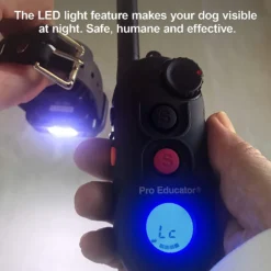 Educator By E-Collar Technologies Educator 1/2 Mile Pro Advanced Waterproof Dog Training Collar, Black -Pawsphoria Sales Store 210073 PT4. AC SS1800 V1595902561