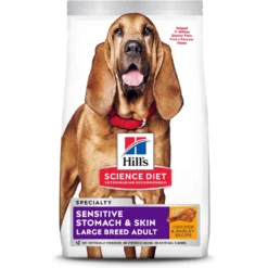Hill's Science Diet Adult Sensitive Stomach & Skin Large Breed Chicken & Barley Recipe Dry Dog Food