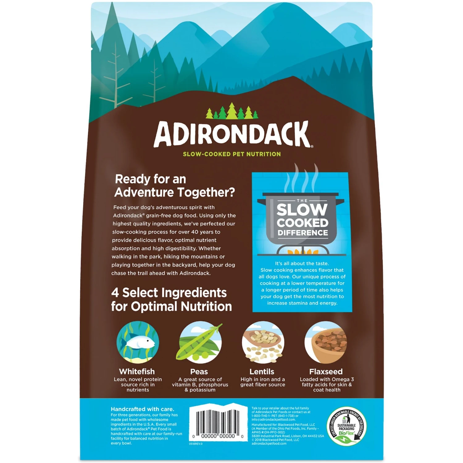 Adirondack Limited Ingredient Whitefish & Peas Recipe Grain-Free Dry Dog Food 3 Adirondack Limited Ingredient Whitefish & Peas Recipe Grain-Free Dry Dog Food - Image 3