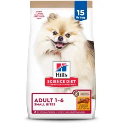 Hill's Science Diet Adult 1-6 Chicken & Brown Rice Recipe Small Bites Dry Dog Food
