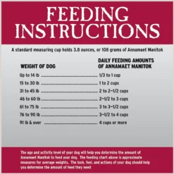 Annamaet Grain-Free Manitok Red Meat Formula Dry Dog Food -Pawsphoria Sales Store 215908 PT8. AC SS1800 V1613100125