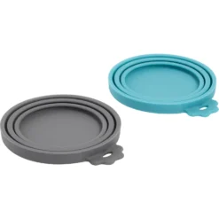 Frisco Silicone Pet Food Can Cover, 2 Pack