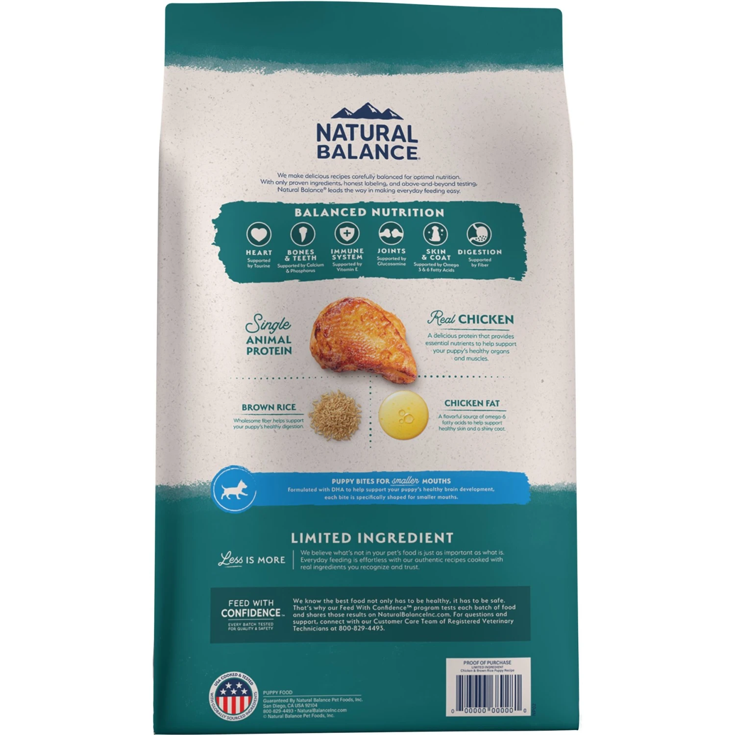 Natural Balance Limited Ingredient Chicken & Brown Rice Puppy Recipe Dry Dog Food 2 Natural Balance Limited Ingredient Chicken & Brown Rice Puppy Recipe Dry Dog Food - Image 2