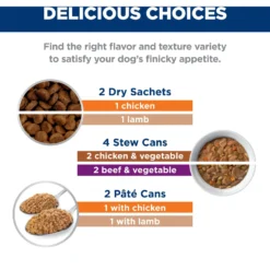 Hill's Prescription Diet K/d Kidney Care Variety Pack Wet & Dry Dog Food -Pawsphoria Sales Store 217399 PT2. AC SS1800 V1698439545