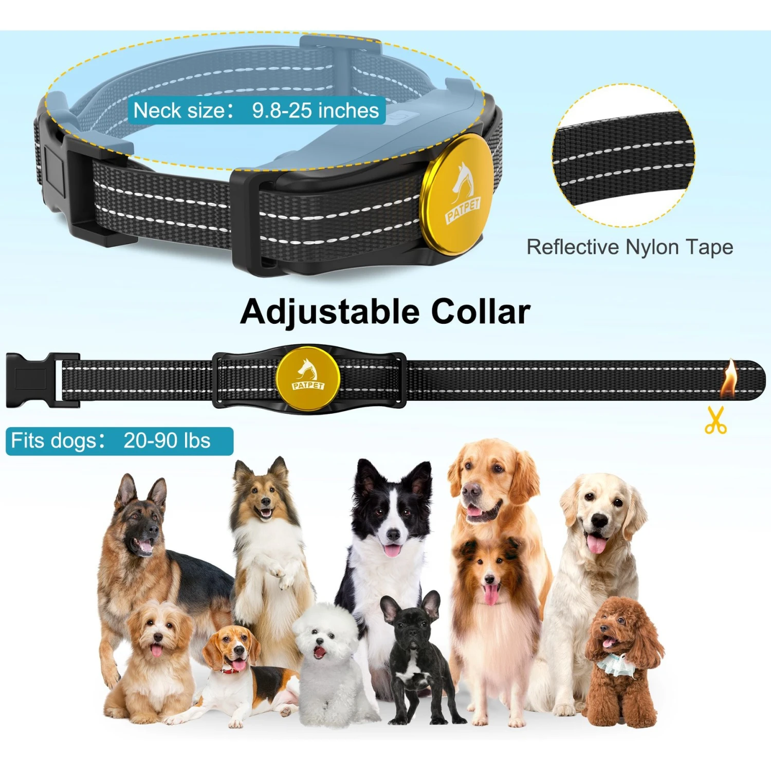 PATPET P320 1000ft Remote Dog Training Shock ECollar 7 PATPET P320 1000ft Remote Dog Training Shock ECollar - Image 7
