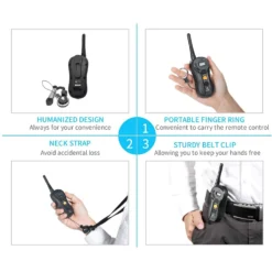 PATPET P630 No Electric Shock 2000-ft Remote Dog Training Collar -Pawsphoria Sales Store 218475 PT5. AC SS1800 V1615989685