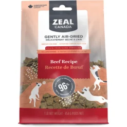 Zeal Canada Gently Beef Recipe Grain-Free Air-Dried Dog Food