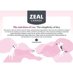 Zeal Canada Gently Turkey Recipe Grain-Free Air-Dried Dog Food -Pawsphoria Sales Store 221796 PT3. AC SS1800 V1584459521