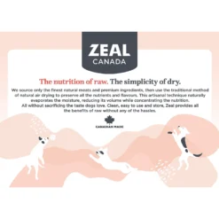 Zeal Canada Gently Salmon Recipe Grain-Free Air-Dried Dog Food -Pawsphoria Sales Store 221798 PT3. AC SS1800 V1584459533