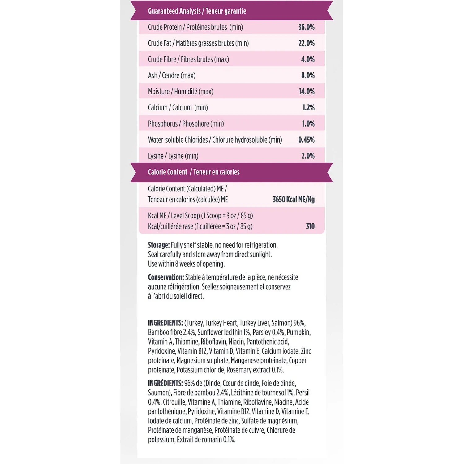 Zeal Canada Gently Turkey Recipe & Freeze-Dried Salmon & Pumpkin Grain-Free Air-Dried Dog Food 5 Zeal Canada Gently Turkey Recipe & Freeze-Dried Salmon & Pumpkin Grain-Free Air-Dried Dog Food - Image 5