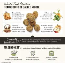 The Honest Kitchen Food Clusters Whole Grain Chicken & Oat Recipe Small Breed Dog Food 14 The Honest Kitchen Food Clusters Whole Grain Chicken & Oat Recipe Small Breed Dog Food -Pawsphoria Sales Store 221988 PT5. AC SS1800 V1659908606