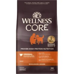 Wellness CORE Wholesome Grains Original Recipe High Protein Dry Dog Food