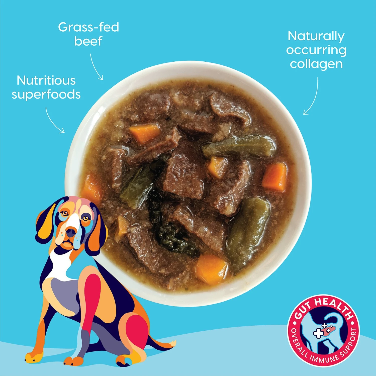 Solid Gold Beef Bone Grain-Free Wtih Turmeric Dog Food Toppings 2 Solid Gold Beef Bone Grain-Free Wtih Turmeric Dog Food Toppings - Image 2