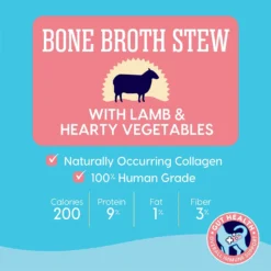 Solid Gold Bone Broth Stew With Lamb & Hearty Vegetables Whole Grain Dog Food Topper, 11-oz Box 12 Solid Gold Bone Broth Stew With Lamb & Hearty Vegetables Whole Grain Dog Food Topper, 11-oz Box -Pawsphoria Sales Store 222455 PT4. AC SS1800 V1582736895
