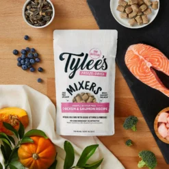 Tylee's Freeze-Dried Mixers For Dogs, Chicken & Salmon Recipe -Pawsphoria Sales Store 223068 PT2. AC SS1800 V1597935980