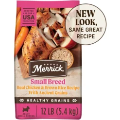 Merrick Classic Healthy Grains Small Breed Recipe Adult Dry Dog Food