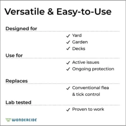 Wondercide Yard & Garden Flea & Tick Concentrate 10 Wondercide Yard & Garden Flea & Tick Concentrate -Pawsphoria Sales Store 226612 PT4. AC SS1800 V1681332419