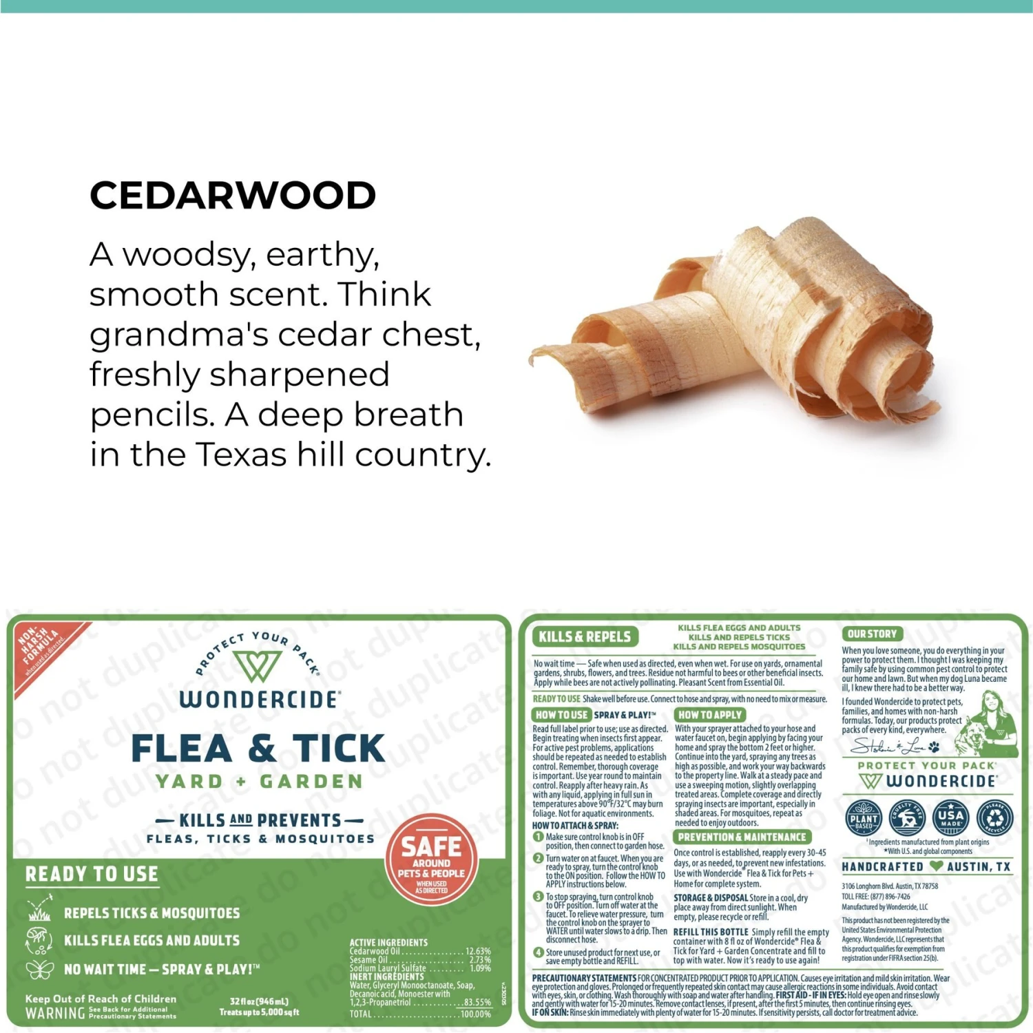 Wondercide Yard & Garden Flea & Tick Spray 6 Wondercide Yard & Garden Flea & Tick Spray - Image 6