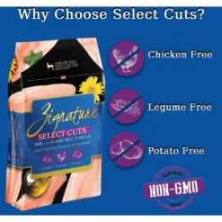 Zignature Select Cuts Trout & Salmon Meal Formula Dry Dog Food 9 Zignature Select Cuts Trout & Salmon Meal Formula Dry Dog Food -Pawsphoria Sales Store 226671 pt3. AC SS1800 V1584465354