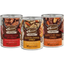 Merrick Chunky Recipes Grain-Free Wet Dog Food Variety Pack