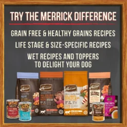 Merrick Chunky Recipes Grain-Free Wet Dog Food Variety Pack -Pawsphoria Sales Store 227052 PT8. AC SS1800 V1624390961