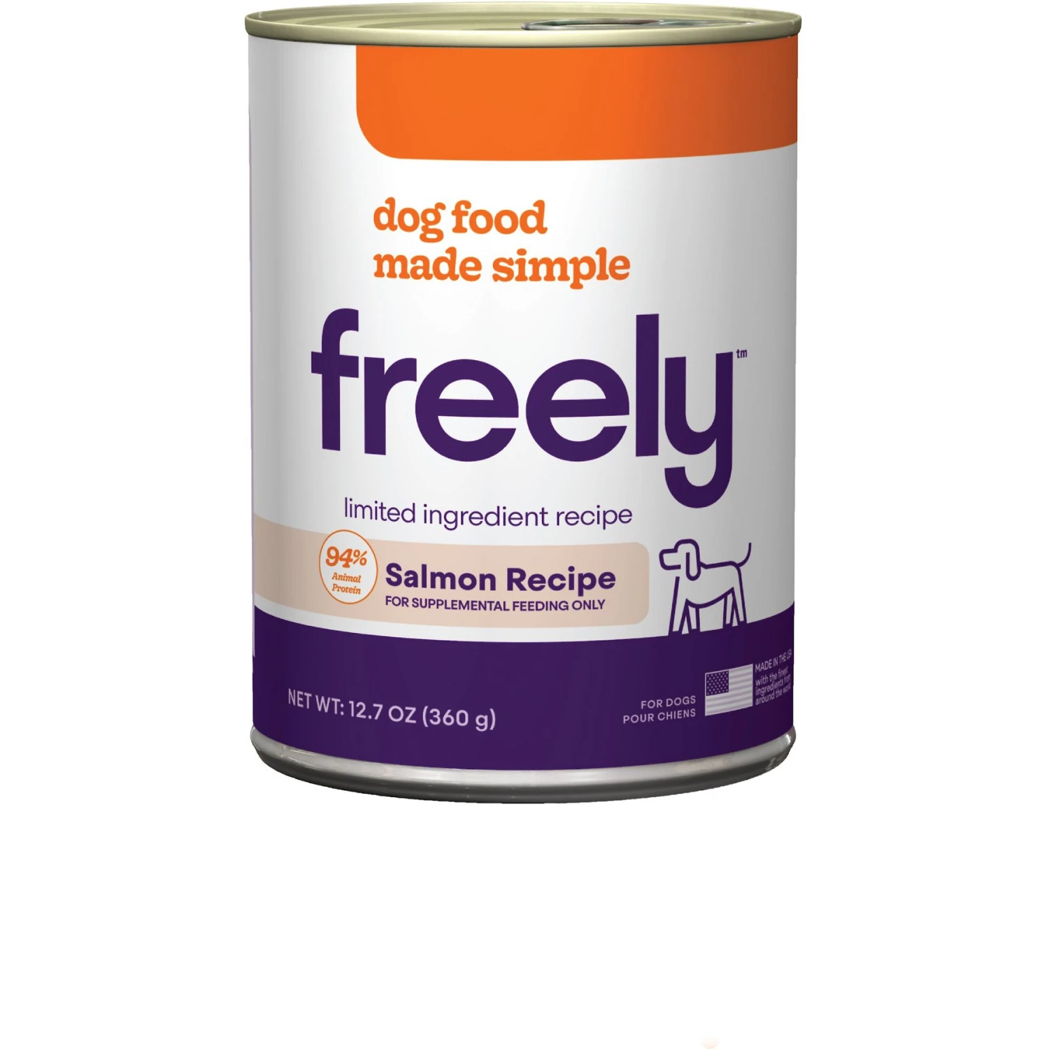 Freely Salmon Recipe Limited Ingredient Grain-Free Wet Supplement Dog Food Topper 1 Freely Salmon Recipe Limited Ingredient Grain-Free Wet Supplement Dog Food Topper