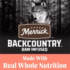 Merrick Backcountry Raw Infused Grain-Free Chicken-Free Pacific Catch Recipe Dry Dog Food -Pawsphoria Sales Store 227196 PT4. AC SS1800 V1679596454