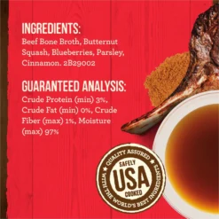 Merrick Beef Bone Broth Grain-Free Wet Dog Food Topper -Pawsphoria Sales Store 227232 PT4. AC SS1800 V1686074154