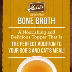 Merrick Chicken Bone Broth Grain-Free Wet Dog Food Topper -Pawsphoria Sales Store 227235 PT2. AC SS1800 V1686074100