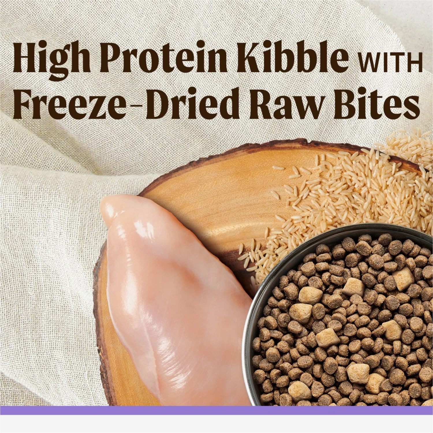 Merrick Backcountry Raw Infused Puppy Recipe + Grains With Chicken & Salmon Freeze-Dried Dry Dog Food 4 Merrick Backcountry Raw Infused Puppy Recipe + Grains With Chicken & Salmon Freeze-Dried Dry Dog Food - Image 4