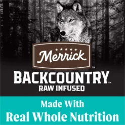 Merrick Backcountry Raw Infused Grain-Free Game Bird Recipe Freeze-Dried Dog Food -Pawsphoria Sales Store 232309 PT4. AC SS1800 V1679596273