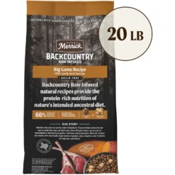 Merrick Backcountry Raw Infused Grain-Free Big Game Recipe Freeze-Dried Dog Food -Pawsphoria Sales Store 232315 PT2. AC SS1800 V1692932706