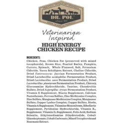 Dr. Pol High Energy Chicken Recipe Dry Dog Food -Pawsphoria Sales Store 232532 PT5. AC SS1800 V1588102954