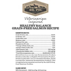 Dr. Pol Healthy Balance Salmon Recipe Grain-Free Dry Dog Food 11 Dr. Pol Healthy Balance Salmon Recipe Grain-Free Dry Dog Food -Pawsphoria Sales Store 232536 PT4. AC SS1800 V1588102628