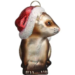 Old World Christmas Ferret Glass Tree Ornament -Pawsphoria Sales Store 232805 PT3. AC SS1800 V1588007769