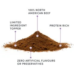 Crumps' Naturals Beef Liver Sprinkles Grain-Free Dog Food Topper -Pawsphoria Sales Store 233006 PT5. AC SS1800 V1694812051