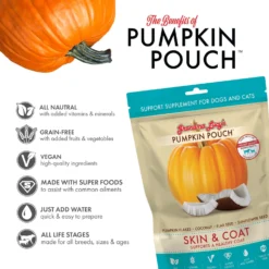 Grandma Lucy's Pumpkin Pouch Skin & Coat Freeze-Dried Dog & Cat Food Topper, 6-oz Bag 10 Grandma Lucy's Pumpkin Pouch Skin & Coat Freeze-Dried Dog & Cat Food Topper, 6-oz Bag -Pawsphoria Sales Store 234290 PT2. AC SS1800 V1676647653
