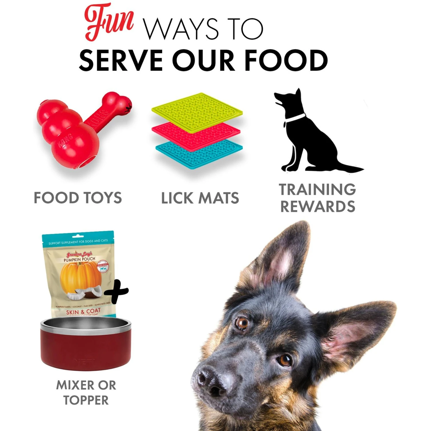 Grandma Lucy's Pumpkin Pouch Skin & Coat Freeze-Dried Dog & Cat Food Topper, 6-oz Bag 6 Grandma Lucy's Pumpkin Pouch Skin & Coat Freeze-Dried Dog & Cat Food Topper, 6-oz Bag - Image 6