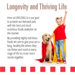 Livelong Healthy & Strong Pork & Sweet Potato Recipe Wet Dog Food, 12.5-oz Can, Case Of 12 -Pawsphoria Sales Store 235072 PT5. AC SS1800 V1589915499