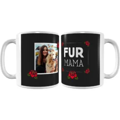 Pawsphoria Sales Store 15 Frisco "Fur Mama" Personalized Coffee Mug