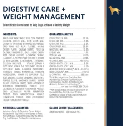 Veterinary Select Digestive Care + Weight Management Dry Dog Food, 8.5-lb Bag 11 Veterinary Select Digestive Care + Weight Management Dry Dog Food, 8.5-lb Bag -Pawsphoria Sales Store 238575 PT4. AC SS1800 V1591728354
