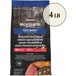 Merrick Backcountry Freeze-Dried Raw Hero's Banquet Recipe Dry Dog Food -Pawsphoria Sales Store 239822 PT2. AC SS1800 V1693237202